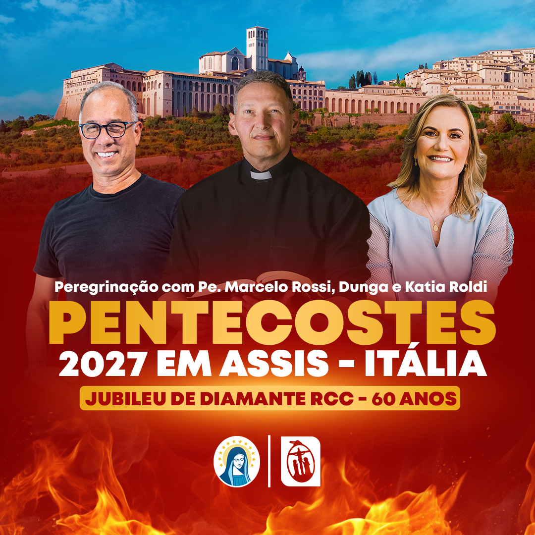 Itália 9 dias com Padre Marcelo Rossi, Dunga e Kátia Roldi